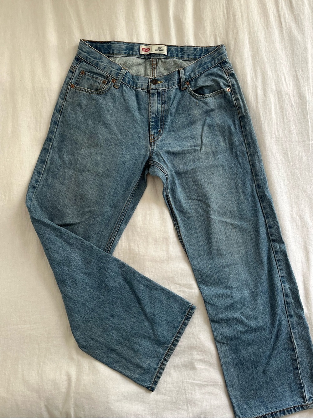 Levi's Light Blue Men's Straight Jeans